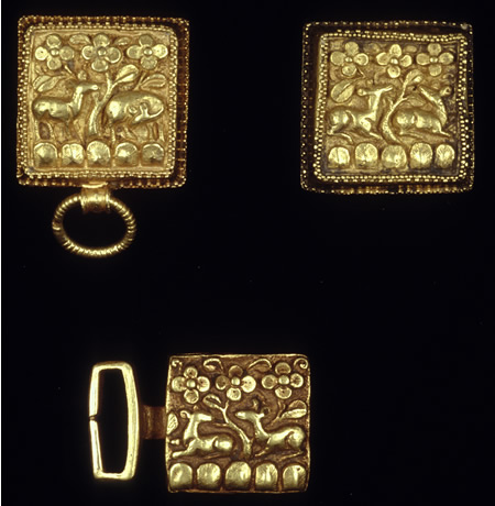 Three Belt Plaques
