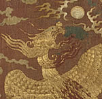 Canopy with Phoenixes detail