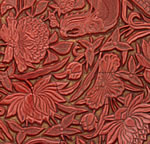 Lacquer Tray detail