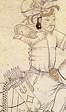 Mongol Archer on Horseback