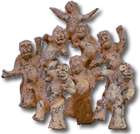 Acrobat figurines