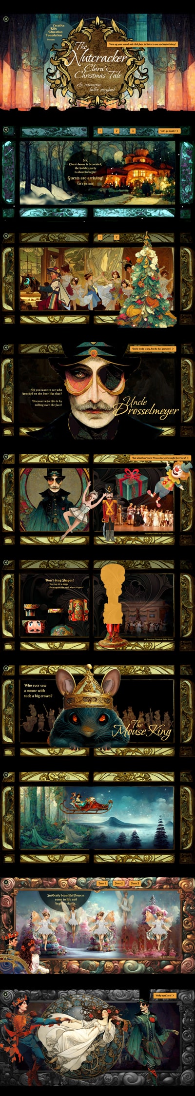 Nutcracker Ballet Interactive